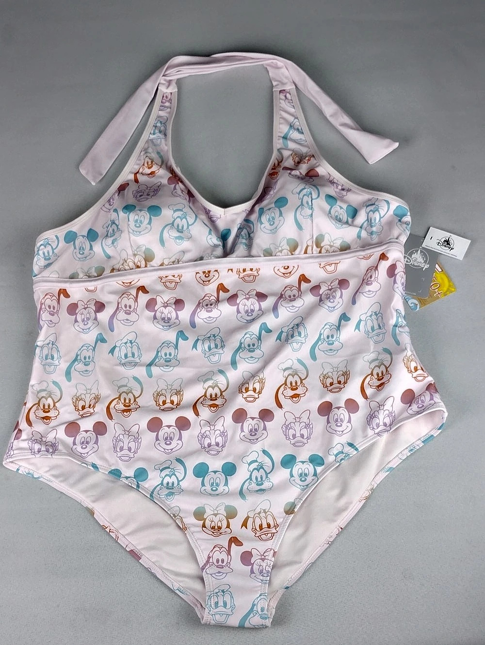 Disney Women's Print One Piece NWT in Pink & Blue
